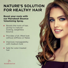 Load image into Gallery viewer, Marrakesh Bounce, Original Scent - 4 fl. oz. - Volumizing Spray - Natural-Looking, Weightless Volume -  Moroccan Argan Oil, Hemp Seed Oil &amp; Panthenol - Vegan &amp; Cruelty Free
