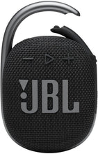 Load image into Gallery viewer, JBL Clip 4: Portable Speaker with Bluetooth, Built-in Battery, Waterproof and Dustproof Feature
