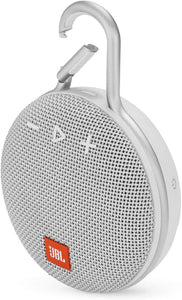 JBL Clip 3 Portable Waterproof Wireless Bluetooth Speaker - White