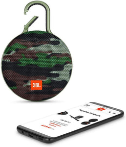 JBL Clip 3 Portable Bluetooth Waterproof Speaker - Teal (Renewed)