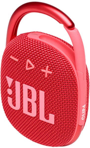 JBL Clip 4: Portable Speaker with Bluetooth, Built-in Battery, Waterproof and Dustproof Feature (Renewed)