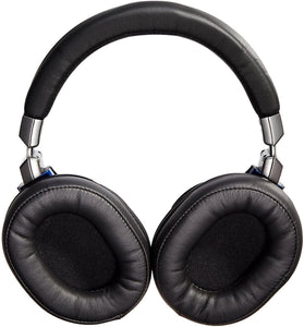 Audio-Technica ATH-MSR7BK SonicPro Over-Ear High-Resolution Audio Headphones, Black (Renewed)