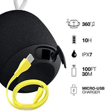 Load image into Gallery viewer, Logitech Ultimate Ears UE WONDERBOOM 2 Bluetooth Speaker - Wireless Boom Box Waterproof with Double-Up Connection (Non Retail Packaging) - (Deep Space)
