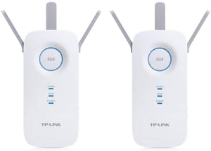 TP-Link | PCMag Editor's Choice - AC1750 WiFi Extender | Up to 1750Mbps | Dual Band Range Extender, Repeater, Internet Booster, Access Point (RE450) 2 Pack