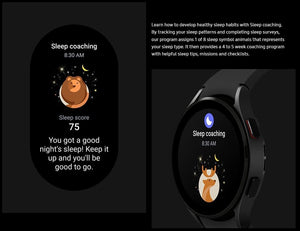 Samsung Galaxy Watch 4 40mm R865 Smartwatch Bluetooth WiFi + LTE with ECG Monitor Tracker for Health Fitness Running Sleep Cycles GPS Fall Detection - (Renewed)