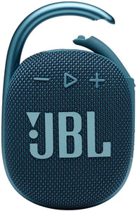 JBL Clip 4: Portable Speaker with Bluetooth, Built-in Battery, Waterproof and Dustproof Feature (Renewed)