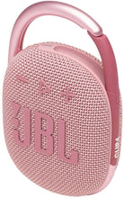 Load image into Gallery viewer, JBL Clip 4: Portable Speaker with Bluetooth, Built-in Battery, Waterproof and Dustproof Feature (Renewed)
