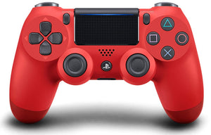 DualShock 4 Wireless Controller for PlayStation 4 - Magma Red (Renewed)