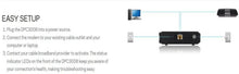 Load image into Gallery viewer, Linksys High Speed DOCSIS 3.0 Cable Modem, Certified for Comcast/Xfinity, Time Warner, Cox &amp; Charter (CM3008) (Certified Refurbished)
