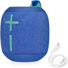 Load image into Gallery viewer, Logitech Ultimate Ears WONDERBOOM 2 Portable Waterproof Bluetooth Speaker - Wireless Boom Box - Non Retail Packaging (Bermuda Blue) (Renewed)
