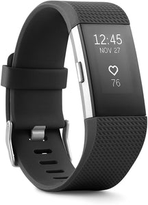 Fitbit Charge 2 Heart Rate + Fitness Wristband (Renewed)