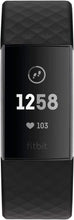 Load image into Gallery viewer, Fitbit Charge 3 Fitness Activity Tracker, Graphite/Black, one Size (no fitbit Warranty Support), 0.06 Pound (Renewed)
