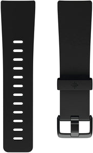 Fitbit Versa Smart Watch, Black/Black Aluminium, One Size (S & L Bands Included) (Renewed)