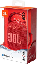 Load image into Gallery viewer, JBL Clip 4: Portable Speaker with Bluetooth, Built-in Battery, Waterproof and Dustproof Feature
