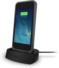 Load image into Gallery viewer, mophie Juice Pack Dock iPhone 5/5s/SE - Black
