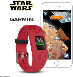 Garmin Vivofit Jr. 2 WW Kids Fitness Activity Tracker - Star Wars: Dark Side