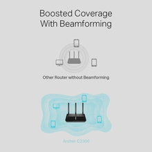 Load image into Gallery viewer, TP-LINK (Archer C2300) AC2300 (600+1625) Wireless Dual Band GB Cable Router, USB 3.0, MU-MIMO
