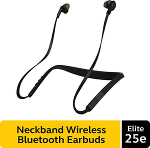 Jabra Elite 25e Wireless Bluetooth Headphones, Compatible with Android & iOS