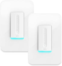 Load image into Gallery viewer, Wemo Dimmer Wi-Fi Light Switch, Compatible with Alexa and Google Assistant (Certified Refurbished)
