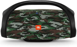 JBL Boombox Portable Bluetooth Waterproof Speaker (Black) (Renewed)