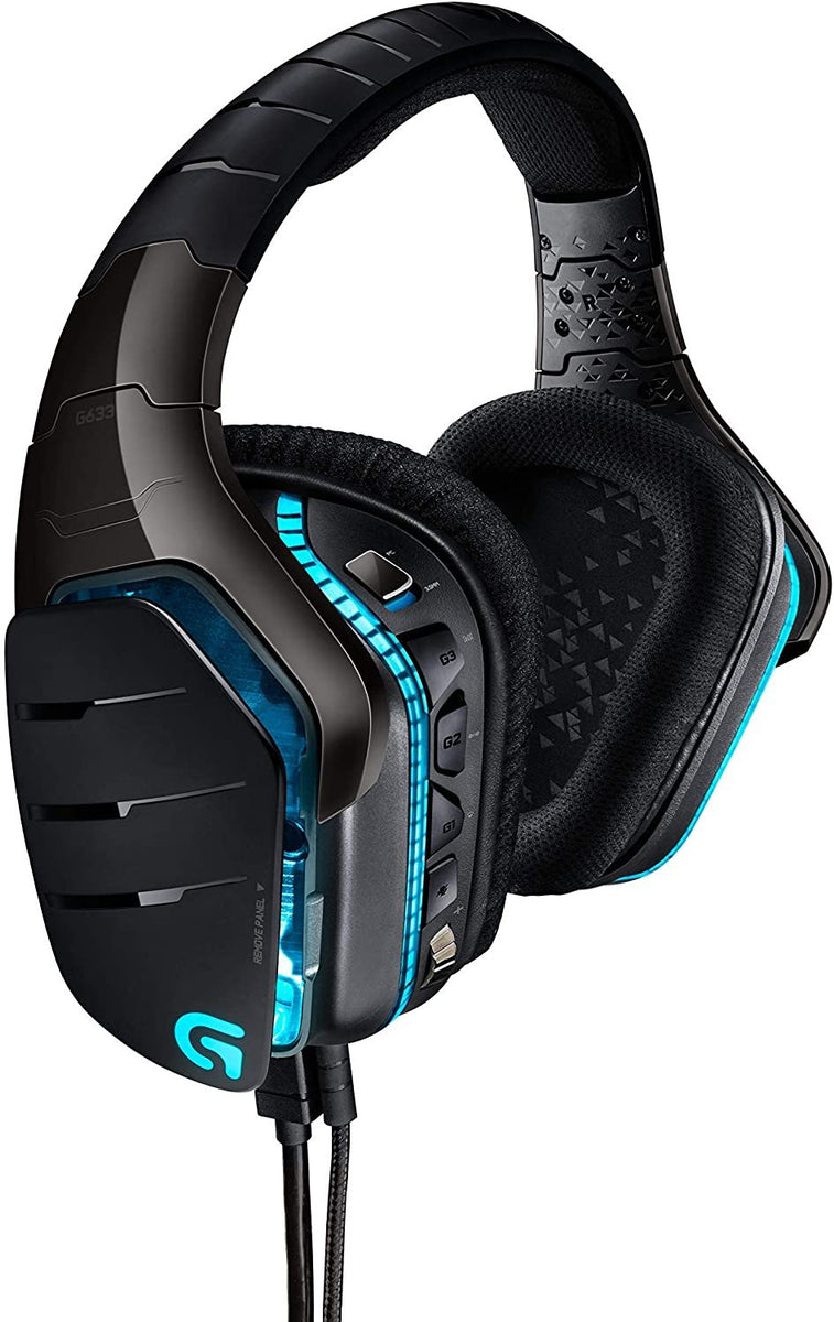 Logitech G633 Artemis Spectrum - RGB 7.1 Dolby and DST Headphone Surro ...