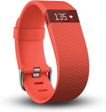 Load image into Gallery viewer, Fitbit Charge HR Wireless Activity Wristband (Tangerine, Large (6.2 - 7.6 in)) (Renewed)
