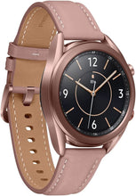 Load image into Gallery viewer, SAMSUNG Galaxy Watch 3 (41mm, GPS, Bluetooth, Unlocked LTE) Smart Watch with Advanced Health Monitoring, Fitness Tracking and Long Lasting Battery - Mystic Bronze (Renewed)
