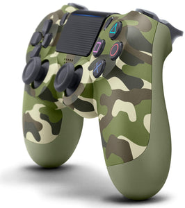 DualShock 4 Wireless Controller for PlayStation 4 - Green Camouflage (Renewed)