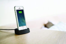 Load image into Gallery viewer, mophie Juice Pack Dock iPhone 5/5s/SE - Black
