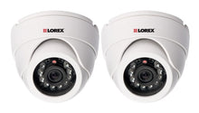 Load image into Gallery viewer, Lorex 2 pack CCTV cameras, 600TVL resolution, 50" Night Vision, indoor use only
