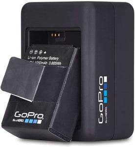 GoPro Dual Battery Charger for HERO3+/HERO3) (GoPro Official Accessory) (Renewed)