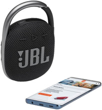 Load image into Gallery viewer, JBL Clip 4: Portable Speaker with Bluetooth, Built-in Battery, Waterproof and Dustproof Feature
