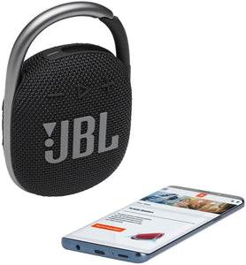 JBL Clip 4: Portable Speaker with Bluetooth, Built-in Battery, Waterproof and Dustproof Feature