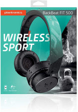 Load image into Gallery viewer, Plantronics BackBeat FIT 500 On-Ear Sport Headphones, Wireless Headphones with Sweat-Resistant Nano-Coating Technology by P2i, Teal
