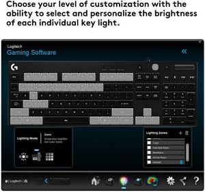Logitech G610 Orion Red Backlit Mechanical Gaming Keyboard 920-007839 (Renewed)