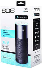 Load image into Gallery viewer, 808 SPAL1GM Alexa Bluetooth Smart Speaker XL-V, A Multi-Room Audio Speaker with WiFi Compatibility for Streaming Music from Spotify, iTunes, Pandora, Sirius, Etc. and Smart Home Control
