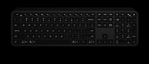Logitech MX Keys Advanced Wireless Illuminated Keyboard - Graphite (Renewed)