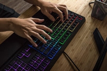 Load image into Gallery viewer, Razer Ornata Chroma Revolutionary Mecha-Membrane RGB Gaming Keyboard with Individually Backlit Mid-Height Keys Wrist Rest - Ergonomic Design (Certified Refurbished)

