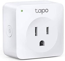 Load image into Gallery viewer, TP-Link Tapo Smart Plug Mini, Smart Home Wifi Outlet Works with Alexa Echo &amp; Google Home, No Hub Required, Remote Control Your Home Appliances from Anywhere, New Tapo APP Needed (P100)
