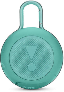 JBL Clip 3 Portable Bluetooth Waterproof Speaker - Teal (Renewed)