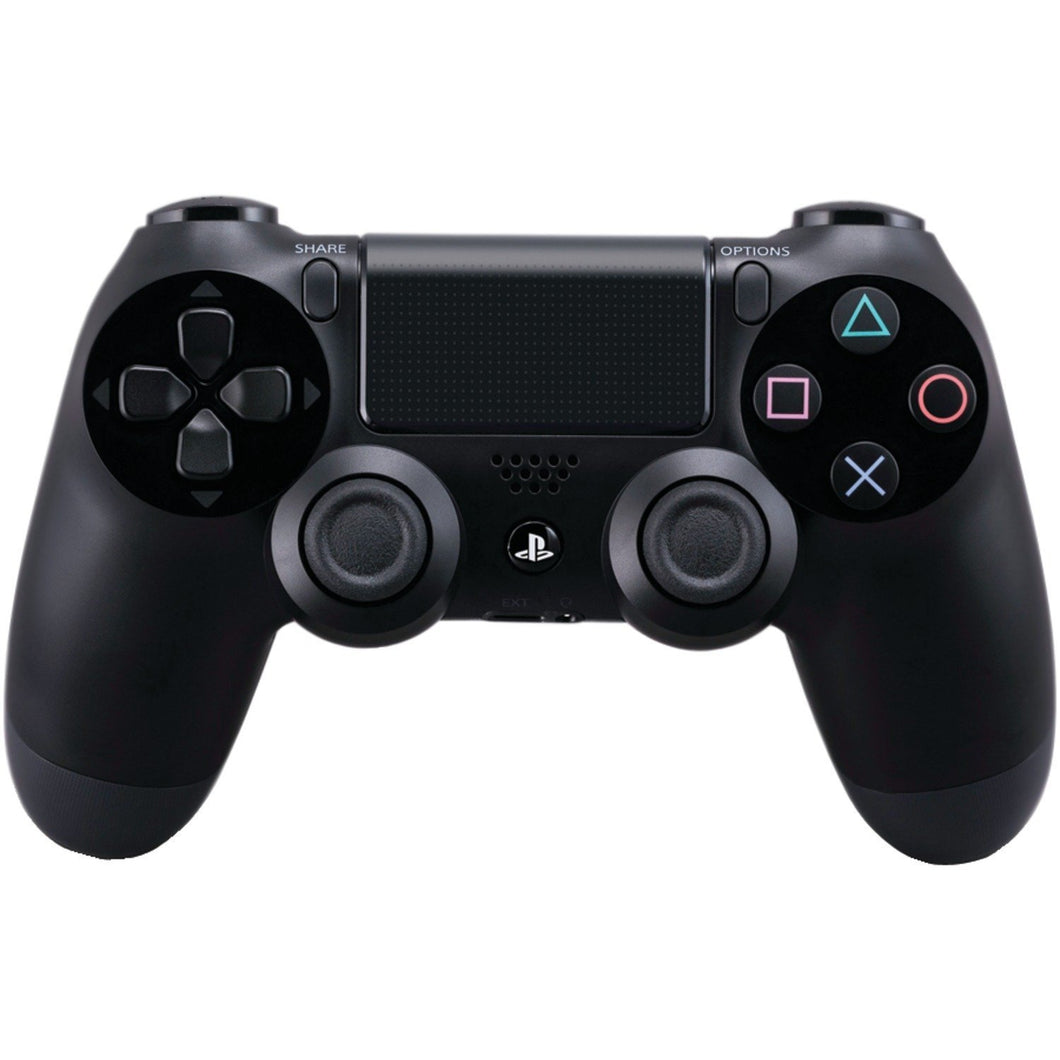 DualShock 4 Wireless Controller for PlayStation 4 - Jet Black [Old Model] (Renewed)