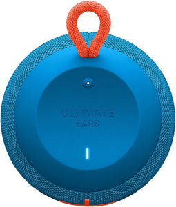 2 Pack Ultimate Ears WONDERBOOM Super Portable Waterproof Bluetooth Speaker - Deep Blue (Renewed)