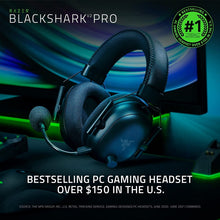 Load image into Gallery viewer, Razer BlackShark V2 Pro Wireless Gaming Headset: THX 7.1 Spatial Surround Sound, Detachable Mic, For PC, Mac, PS4, PS5, Switch- Black(Renewed)
