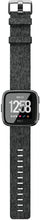 Load image into Gallery viewer, Fitbit Versa Special Edition Smart Watch - Charcoal Woven &amp; Black Band (Renewed)
