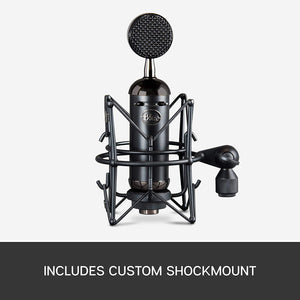 Blue Spark Blackout SL XLR Condenser Mic for Pro Recording and Streaming (137) (Renewed)