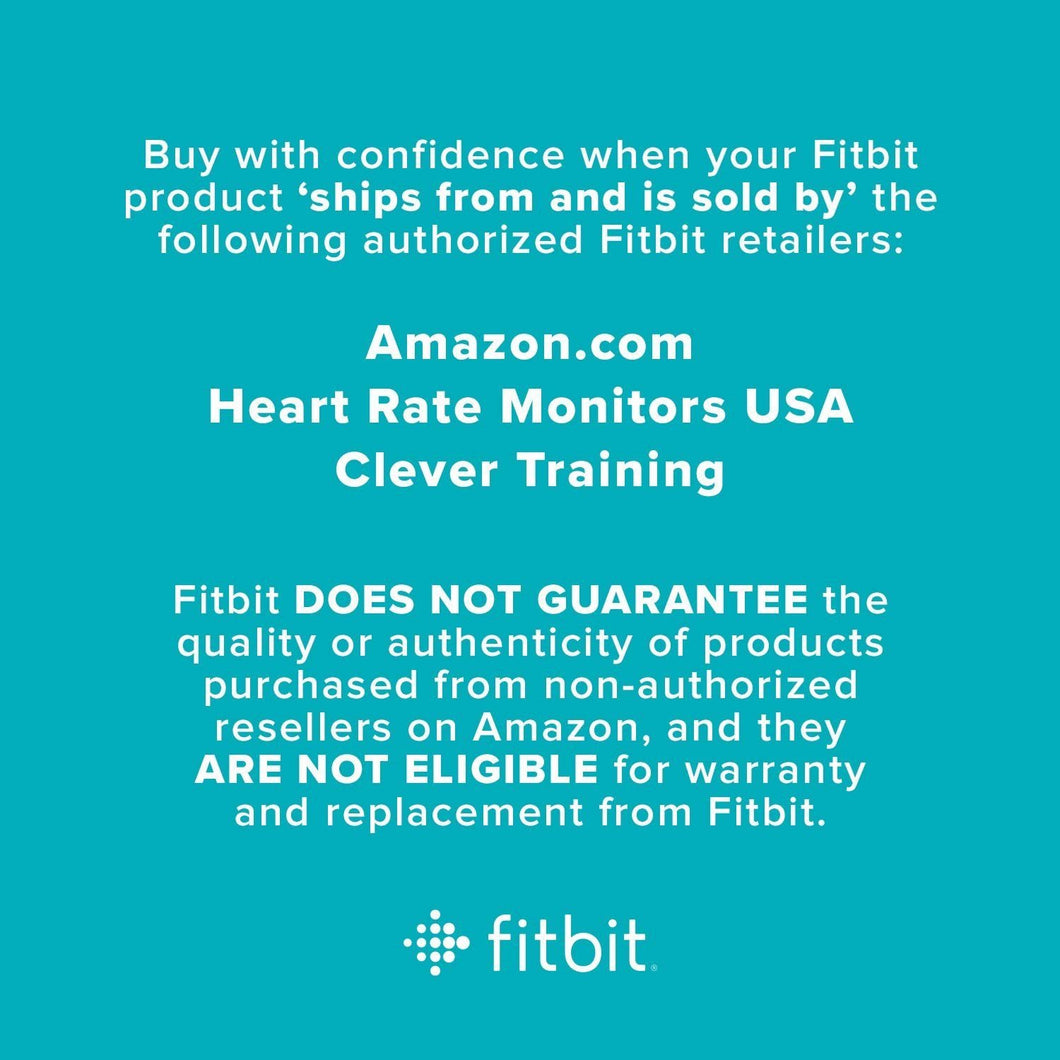 Fitbit Charge 2 Heart Rate + Fitness Wristband (Renewed)