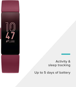 Fitbit Inspire Hr Heart Rate & Fitness Tracker with S & L Bands