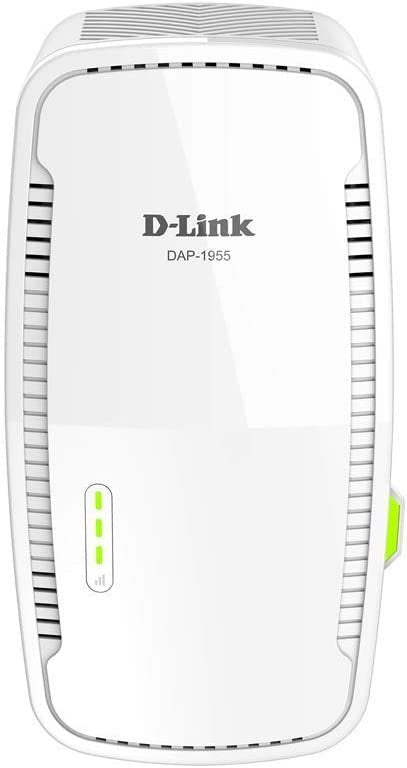 D-Link WiFi Range Extender Mesh Gigabit AC1900 Dual Band Wireless or Ethernet Port (DAP-1955-US) (Renewed)