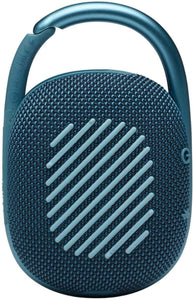 JBL Clip 4: Portable Speaker with Bluetooth, Built-in Battery, Waterproof and Dustproof Feature (Renewed)