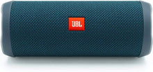 Load image into Gallery viewer, JBL Flip 4 Waterproof Portable Bluetooth Speaker - Ocean Blue (Renewed)
